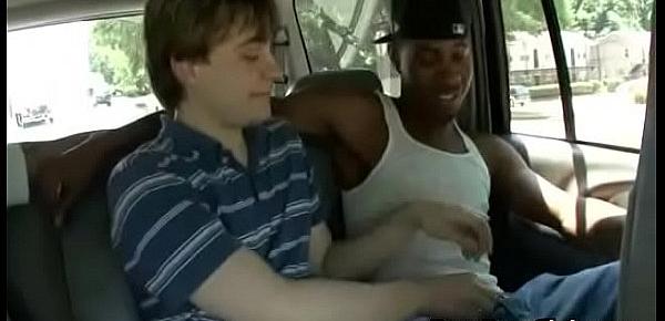  Blacks On Buys - Nasty Gay Skinny Boy Fucked By Muscular Black Dude 24